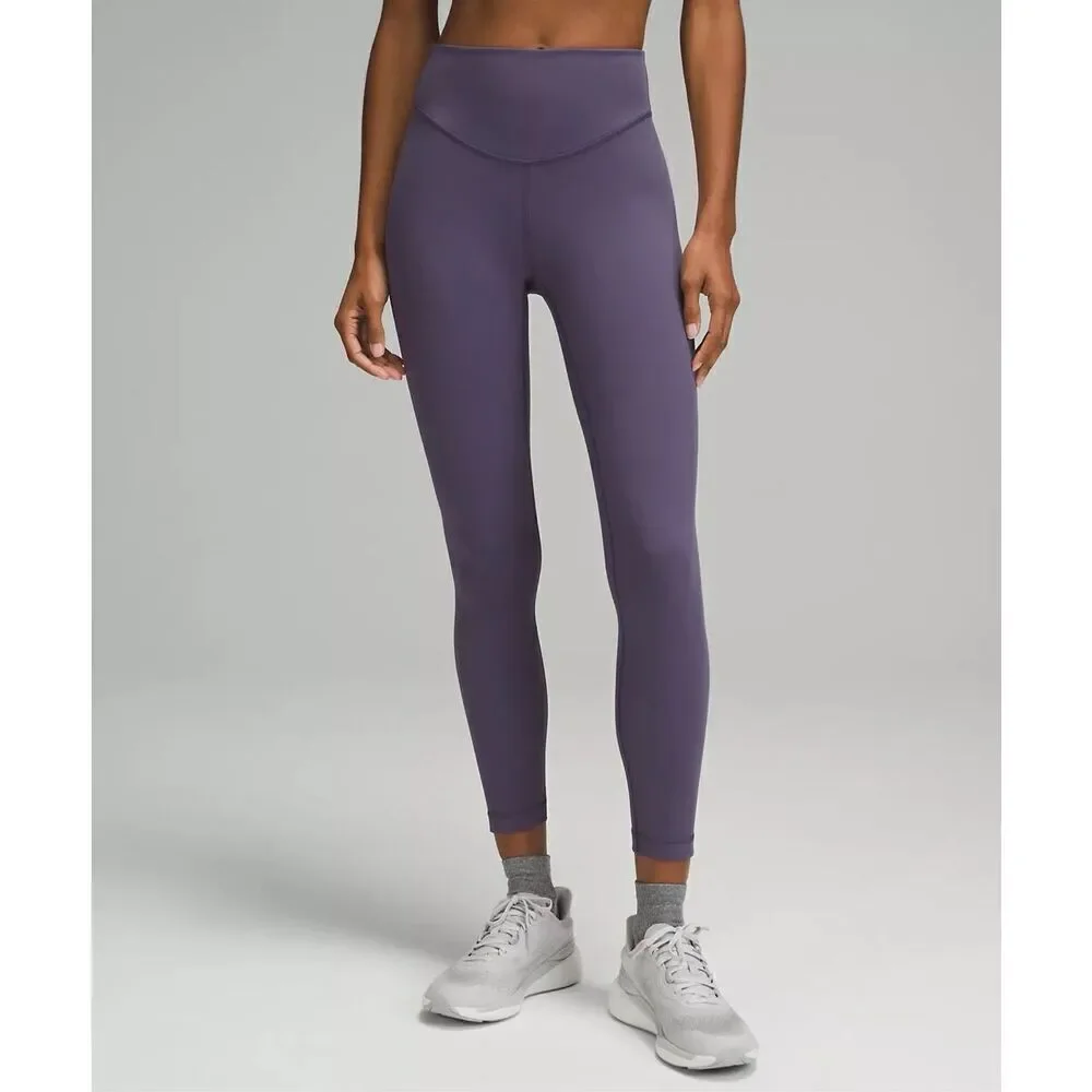Lululemon Athletica Lilac Fitted High Waisted Athletic Tights